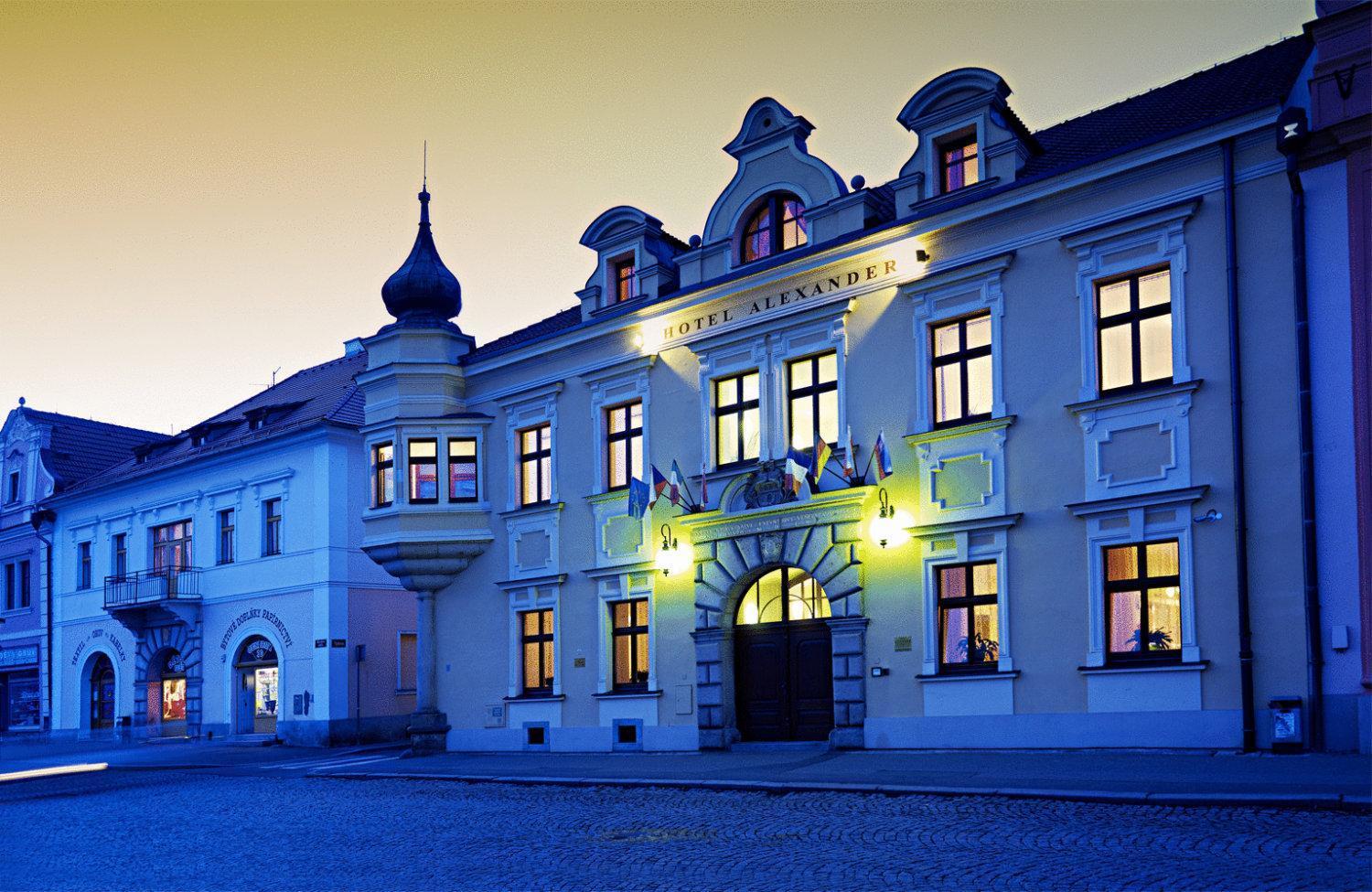 Alexander Hotel Stribro Exterior photo